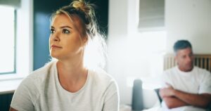 Addiction and Divorce Concept