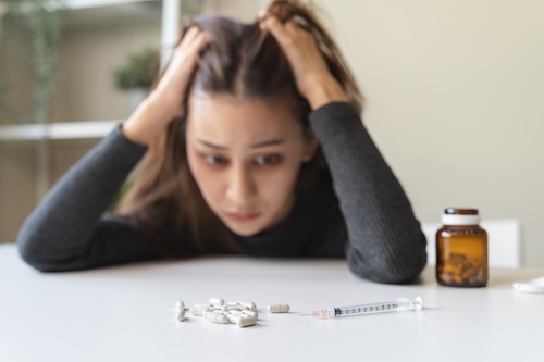 Woman Craving Pills - How to Handle Cravings Without Relapsing