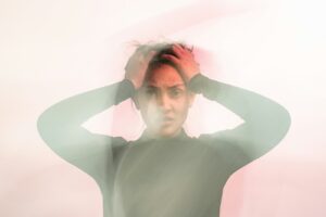 Person Experiencing Anxiety Concept - Anxiety and Addiction