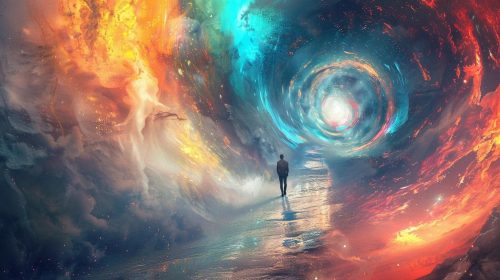 Abstract image representing the journey to sobriety and recovery