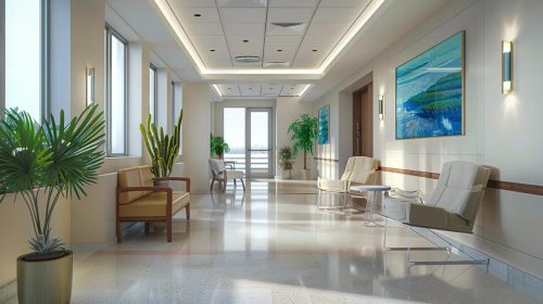 Image of a calm, safe, and supportive medical environment