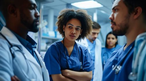Image of healthcare professionals supervising a patient, representing supervised detox.